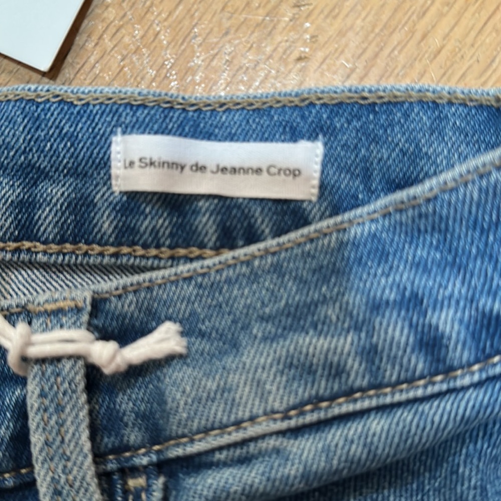 Frame Crop Jeans - Picture 3 of 7